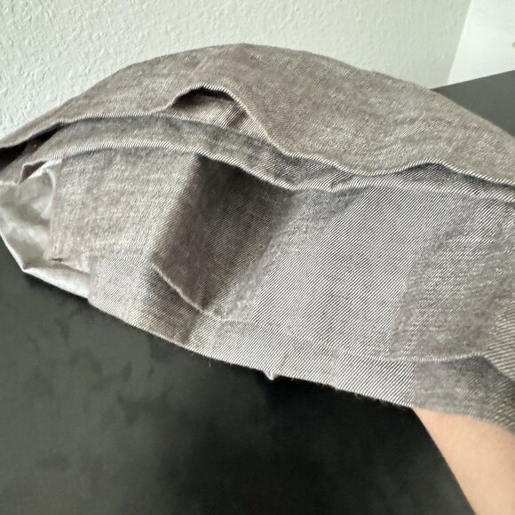 🟣 Elevenses Womens Wide Leg Gray Trouser Career Slacks Pants Size 10 - Picture 7 of 11